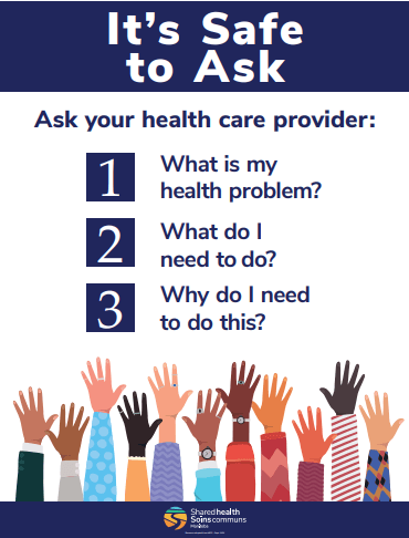 Poster - It's Safe to Ask