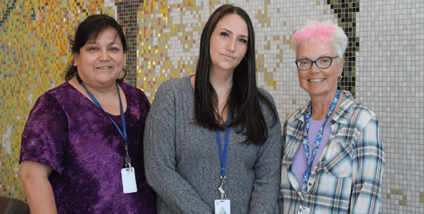 Photo of Jennifer Thomas, Alyssa Orpin and Debbie Cochrane